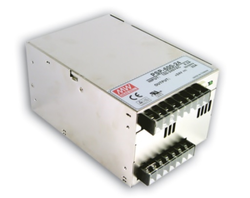 PSP-600-27-27Vdc-22-2A-Chassis-Mount-Power-Supply