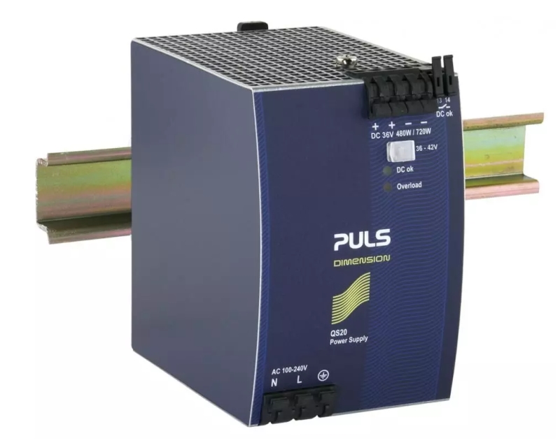 QS20-361-PULS-36Vdc-13-3A-DIN-Rail-Power-Supply
