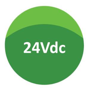 24Vdc Green Button