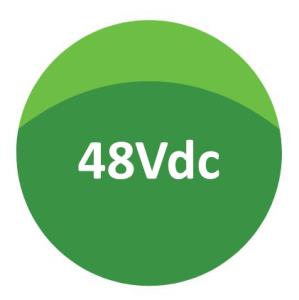 48Vdc Green Button