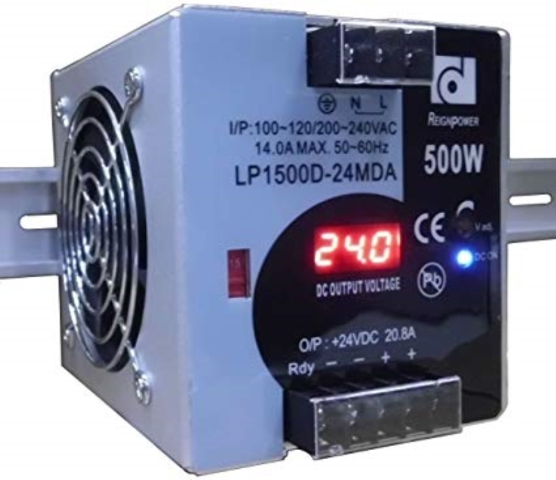 LP1500D-24MDA-24Vdc-20-8A-DIN-Rail-Power-Supply