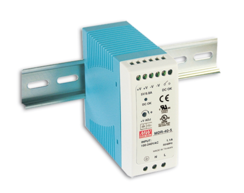 MDR-40-5-5Vdc-6A-DIN-Rail-Power-Supply