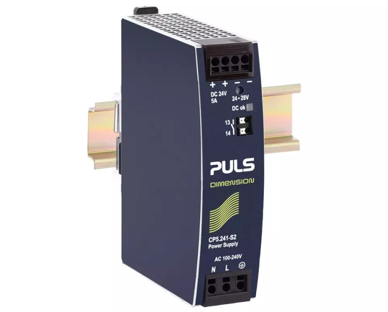CP5-241-S2-24Vdc-5A-Push-in-Terminals-DIN-Rail-Power-Supply