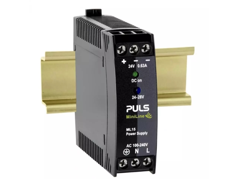 ML15-241-PULS-24Vdc-0-63A-DIN-Rail-Power-Supply