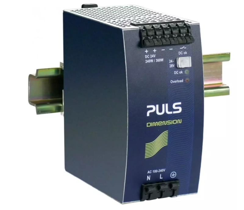 QS10-241-PULS-24Vdc-10A-DIN-Rail-Power-Supply