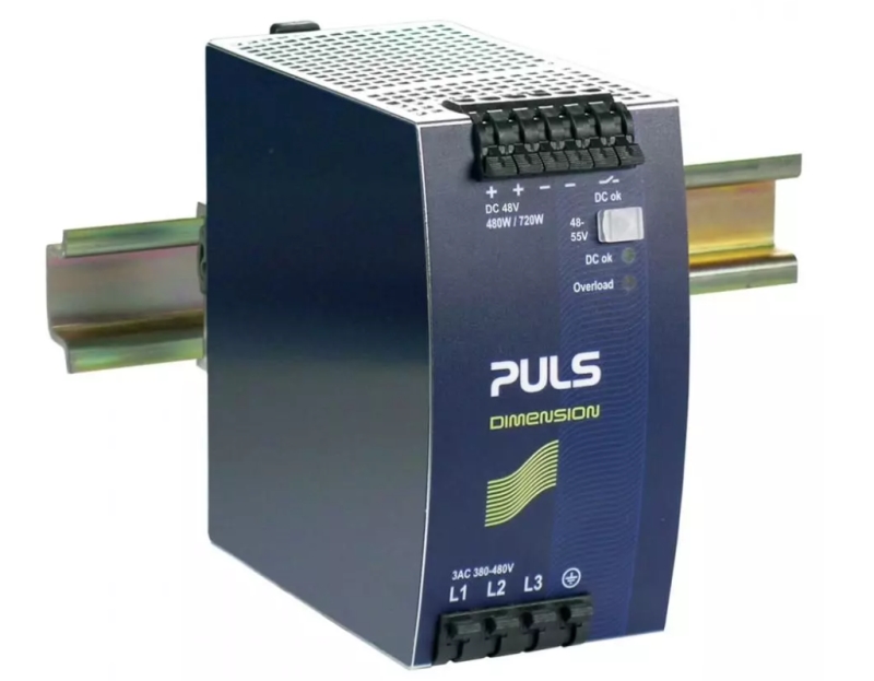 QT20-481-PULS-48Vdc-10A-DIN-Rail-Power-Supply