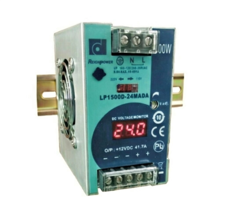 LP1500D-24MADA-24Vdc-20-8A-DIN-Rail-Power-Supply