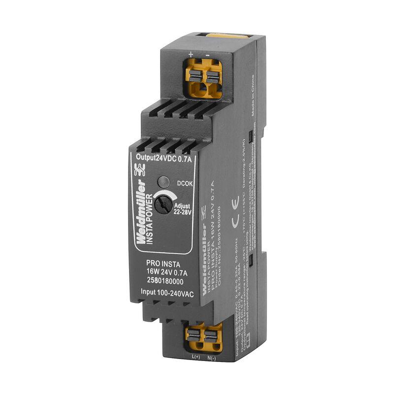 PRO INSTA 24Vdc 0-7A - 2580180000 DIN Rail Power Supply