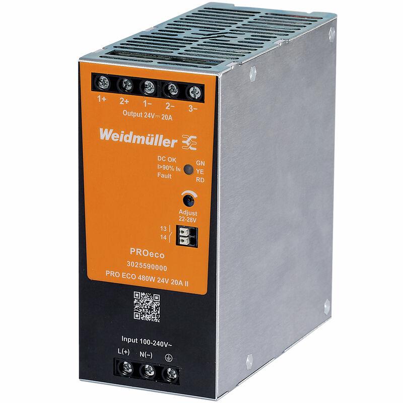 PRO ECO 24Vdc 20A - 3025590000 DIN Rail Power Supply