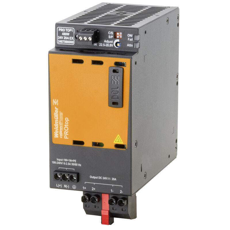 PRO TOP1 24Vdc 20A EX - 2467000000 DIN Rail Power Supply