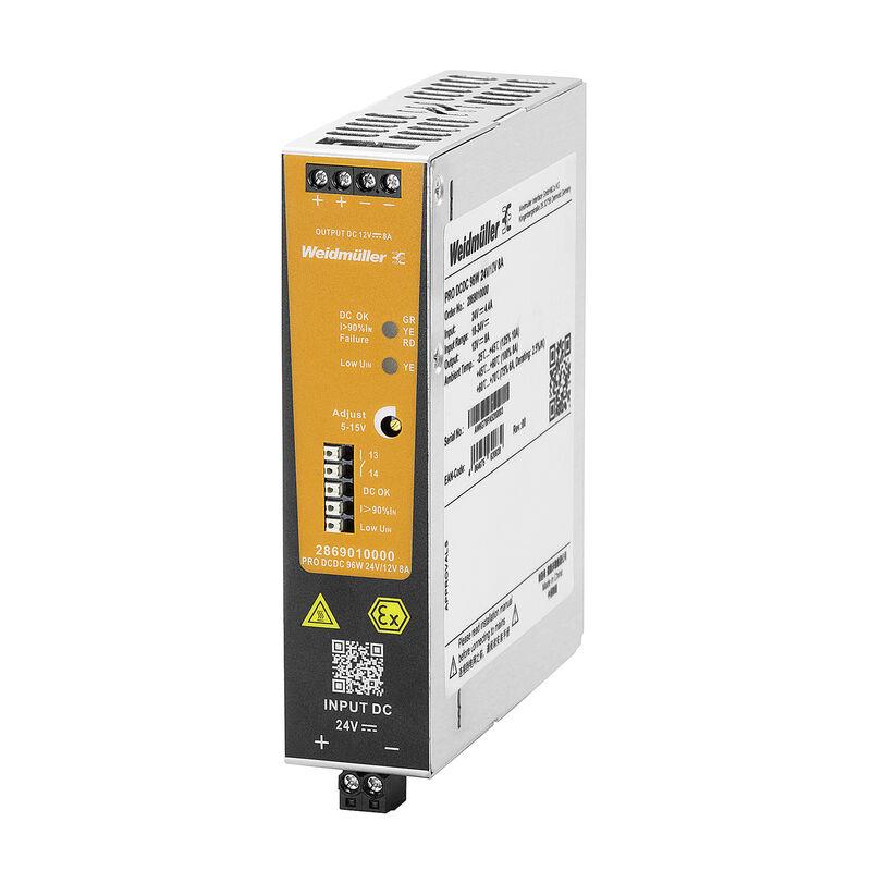 PRO DCDC 12Vdc-24Vdc 5A - 2869030000 DIN Rail DC-DC Converter