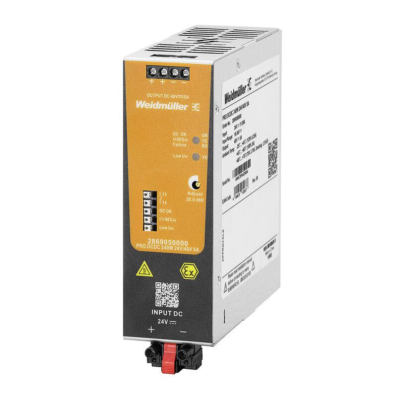 PRO DCDC 48Vdc-48Vdc 5A - 2869060000 DIN Rail DC-DC Converter