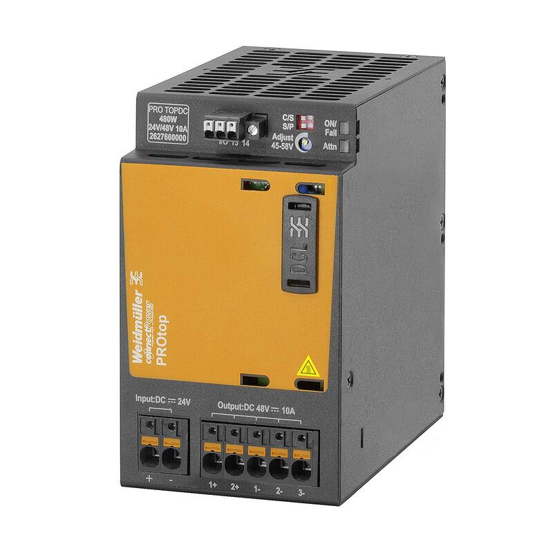 PRO TOPDC 24Vdc-48Vdc 10A - 2627660000 DIN Rail DC-DC Converter