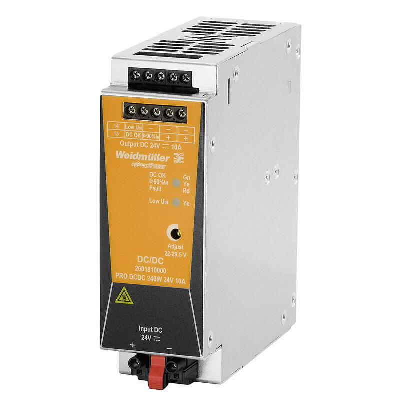 PRO DCDC 24Vdc-24Vdc 10A - 2001810000 DIN Rail DC-DC Converter