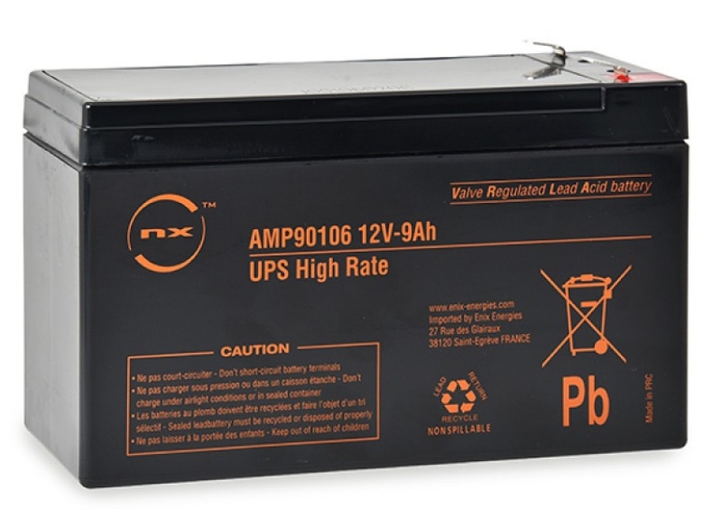 AMP90106 12Vdc 9Ah Battery 